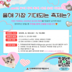 올해 가장 기대되는 우리 지역 축제는?