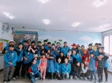삼성중공업 벽화봉사단 봉사활동