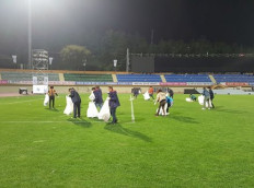 제27회 경상남도생활체육대축전 개막식 후 종합운동장 정리