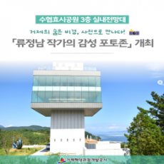 「류정남 작가의 감성 포토존」개최 안내